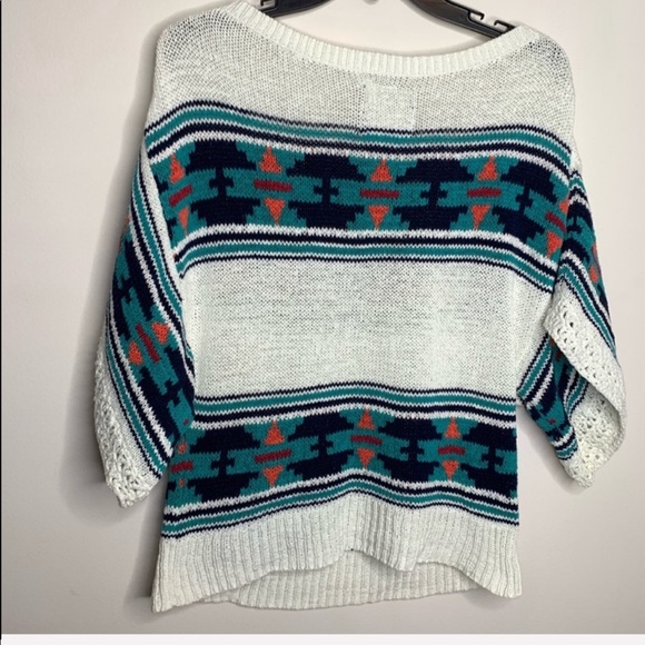 AMERICAN EAGLE OUTFITTERS Aztec Bohemian Sweater - Picture 7 of 8